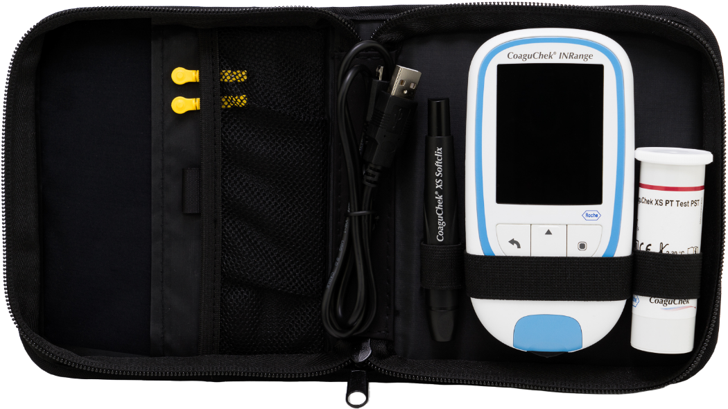 Confidently test your INR levels at home with CoaguChek